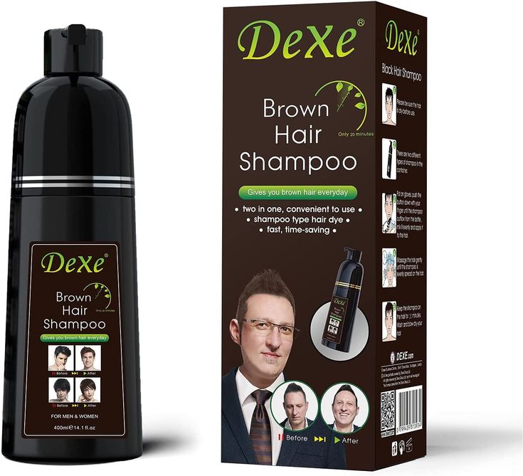 DEXE BROWN HAIR SHAMPOO 200ML